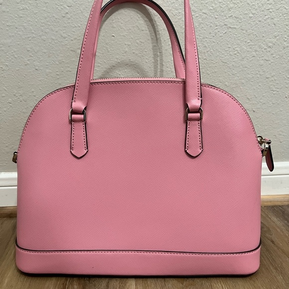 Kate Spade Pink Satchel with Silver Accents - Picture 4 of 9